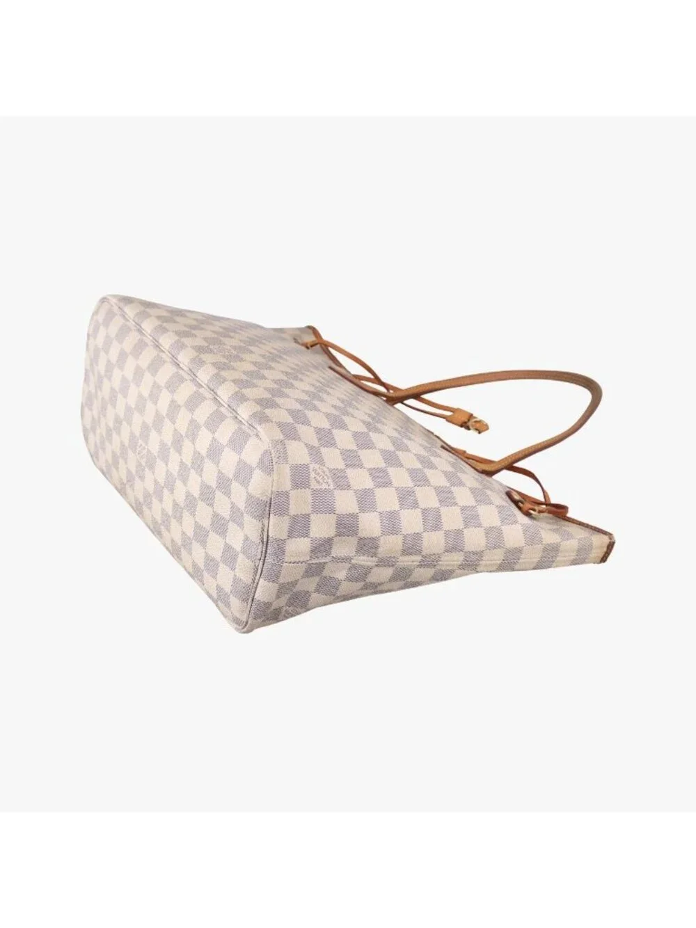 Louis Vuitton Neverfull MM Azur Damier Canvas Tote